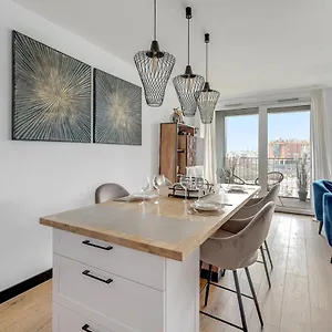 Chlebova - Riverside View Terrace, Free Parking, Gym & Kidsplay By Downtown Gdańsk