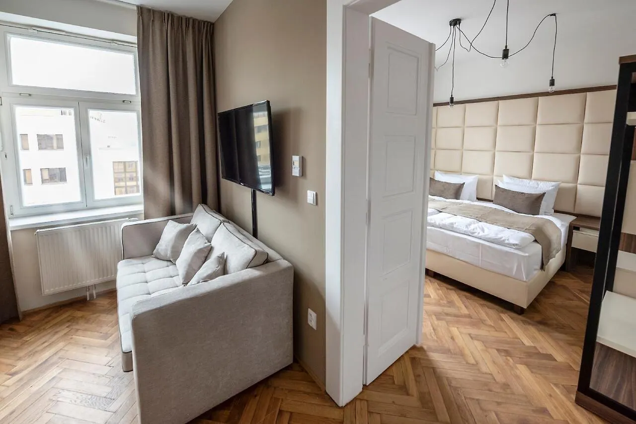 Daire Letna Garden Suites Prag