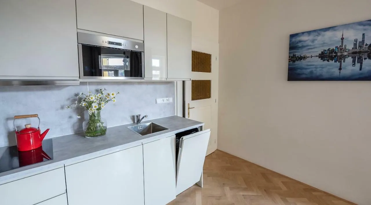 Daire Letna Garden Suites Prag